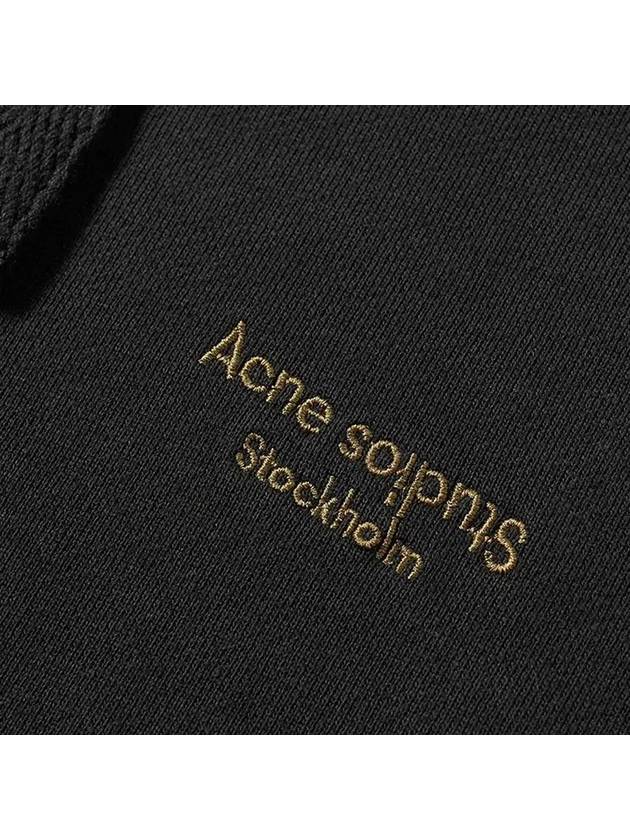 Franz Acid Hoodie Black - ACNE STUDIOS - BALAAN 5