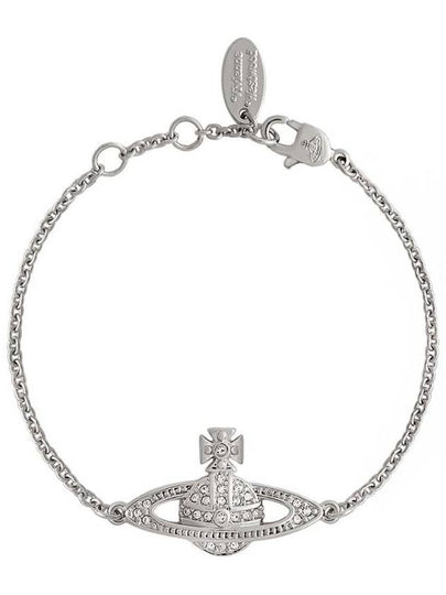 Mini Bas Relief Chain Bracelet Silver - VIVIENNE WESTWOOD - BALAAN 2