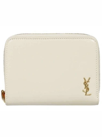 Monogram Compact Medium Wallet White - SAINT LAURENT - BALAAN 2