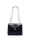 Matelasse Lulu Quilted Small Shoulder Bag Black - SAINT LAURENT - BALAAN 2