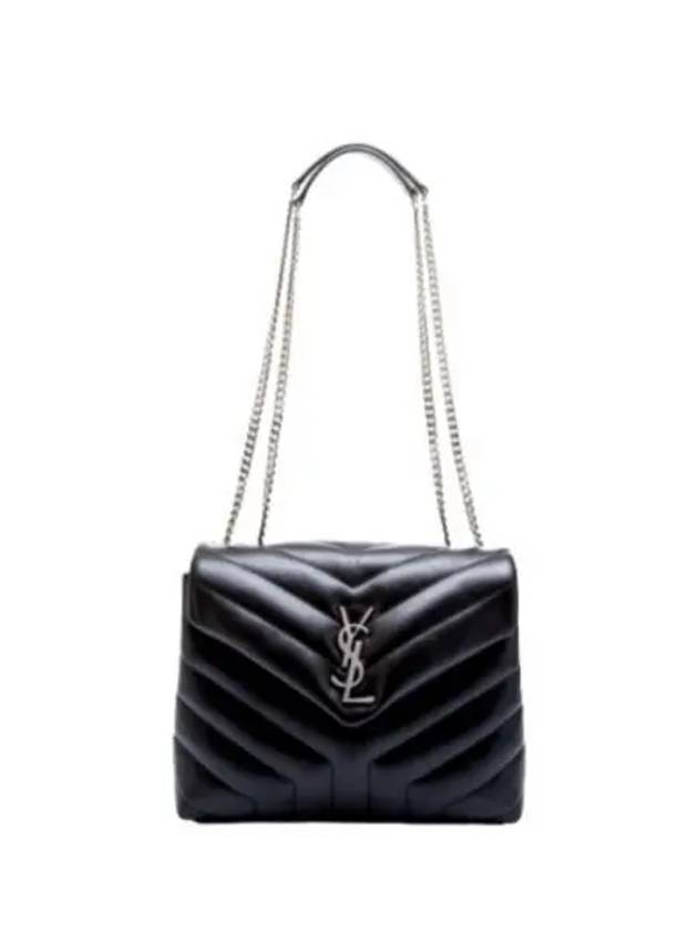 Matelasse Lulu Quilted Small Shoulder Bag Black - SAINT LAURENT - BALAAN 2