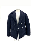 Gamma Blue Padded Blazer Jumper - MONCLER - BALAAN 3