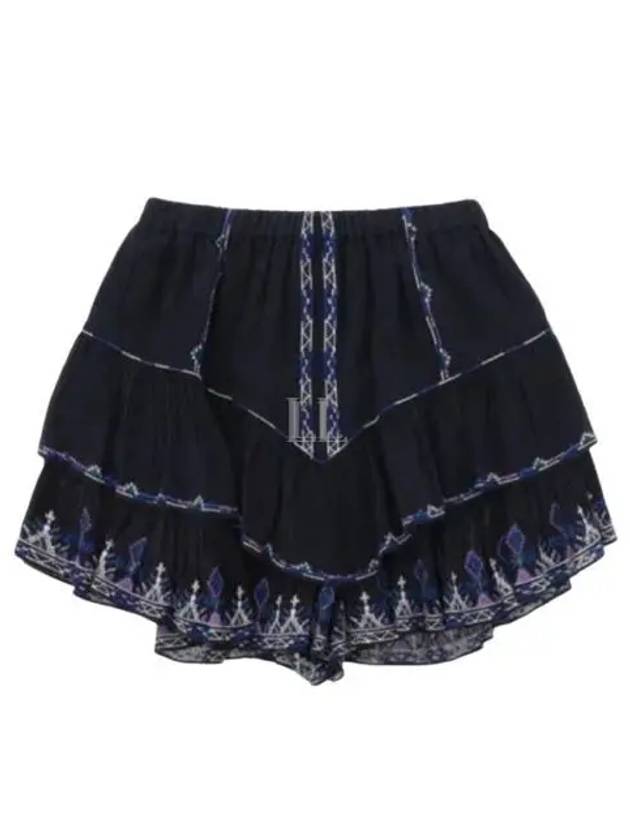 Jocadia Cotton Shorts Black - ISABEL MARANT - BALAAN 2