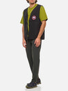 Logo Patch Zip-Up Vest Black - CANADA GOOSE - BALAAN 3