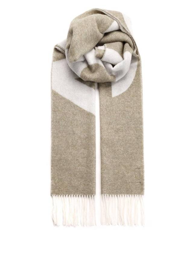 Maro Big Logo Muffler Dove Gray - A.P.C. - BALAAN 1