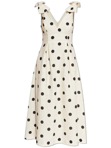 Zimmermann Polka Dot Patterned Dress, Women's, Cream - ZIMMERMANN - BALAAN 1