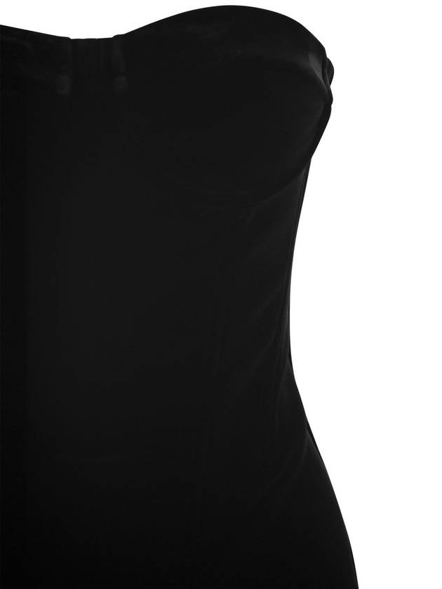 ALLORO1234 - Velvet bustier dress - MAX MARA SPORTMAX - BALAAN 4