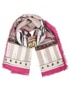 Wool Silk Shawl Scarf - FENDI - BALAAN 2