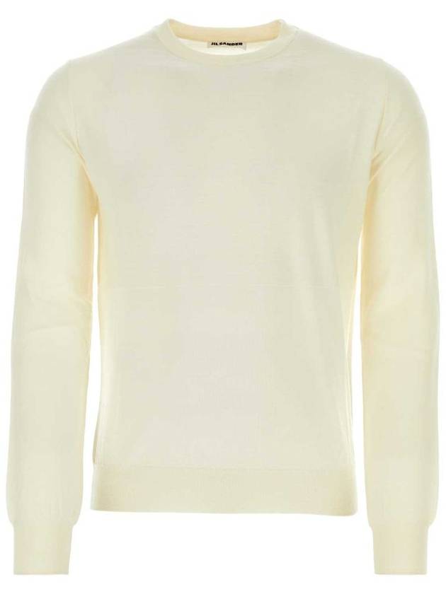 Crew Neck Virgin Wool Sweater J22GP0111J14610 - JIL SANDER - BALAAN 2