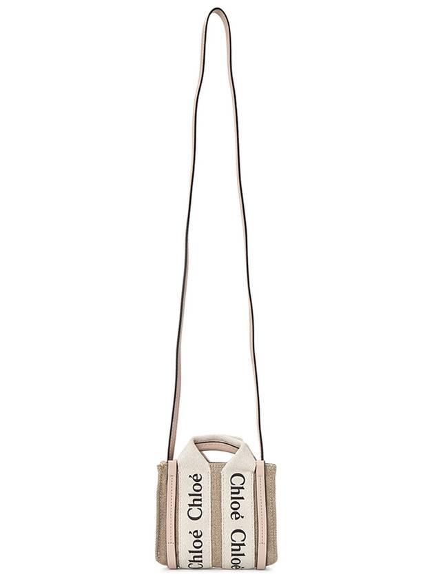 Nano Woody Tote Bag Cement Pink - CHLOE - BALAAN 3