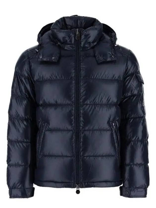 Maya Hooded Padding Navy - MONCLER - BALAAN 1