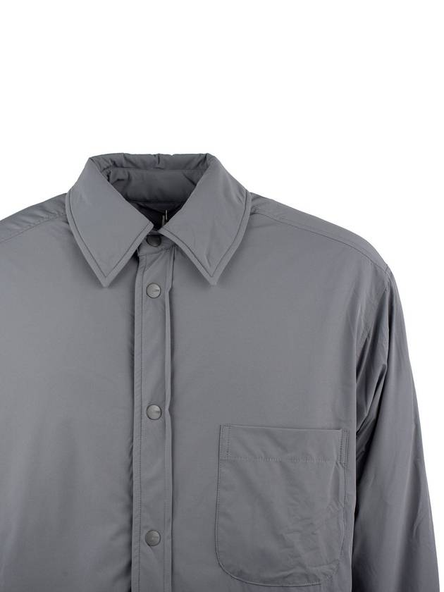 Autry Gray Padded Overshirt - AUTRY - BALAAN 3