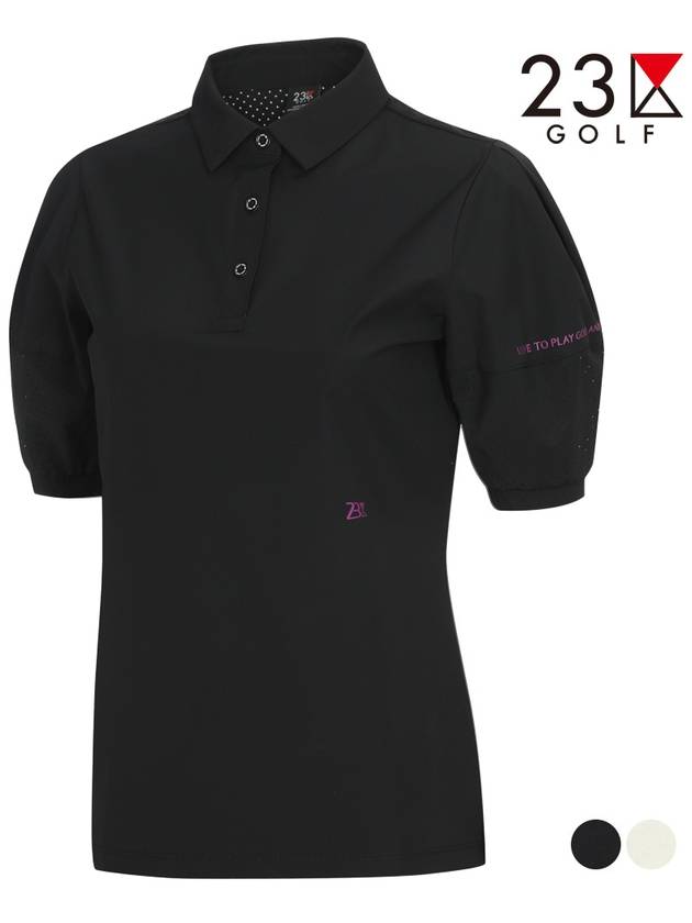 Golf Balloon Collar T-Shirt EN2LTS040 - 23KU - BALAAN 2