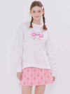 Ribbon Present Sweatshirt Ivory - METAPHER - BALAAN 5