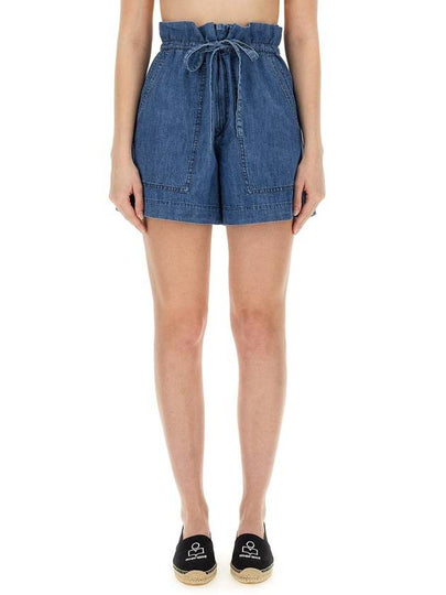 Short Pants SH0095FA B1H04E30BU Blue - ISABEL MARANT ETOILE - BALAAN 2