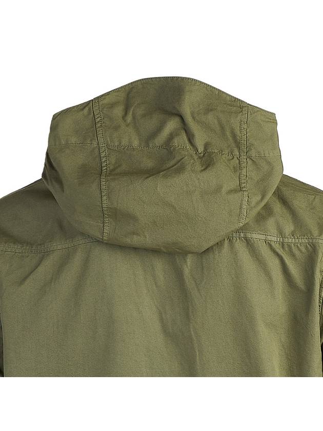 Gabardine Lens Long Sleeve Anorak Green - CP COMPANY - BALAAN 7