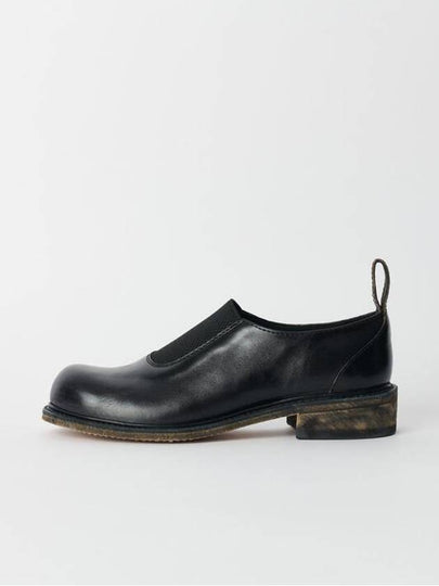 Naoto Deep Leather Loafer Black - OUR LEGACY - BALAAN 2