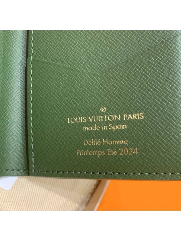 Wallet Pharrell Williams Damier Camouflage Pocket Card - LOUIS VUITTON - BALAAN 5