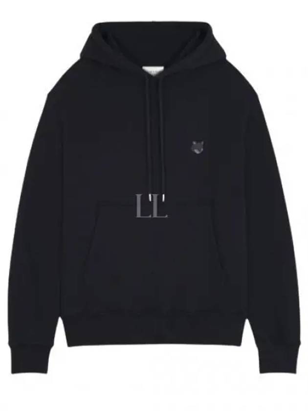 Bold Fox Head Patch Comfort Hoodie Black - MAISON KITSUNE - BALAAN 2