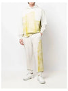 A COLD WALL Men s Ivory Green Painting Sweatpants Jogger Pants AC221MPT120I - A-COLD-WALL - BALAAN 8