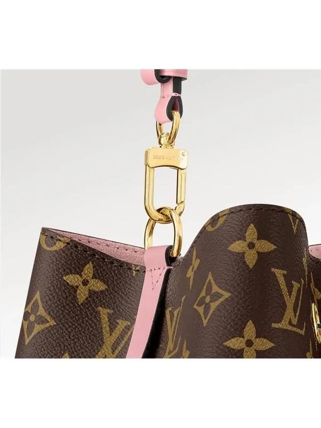 Monogram Neonoe Bucket Bag Brown Pink - LOUIS VUITTON - BALAAN 3