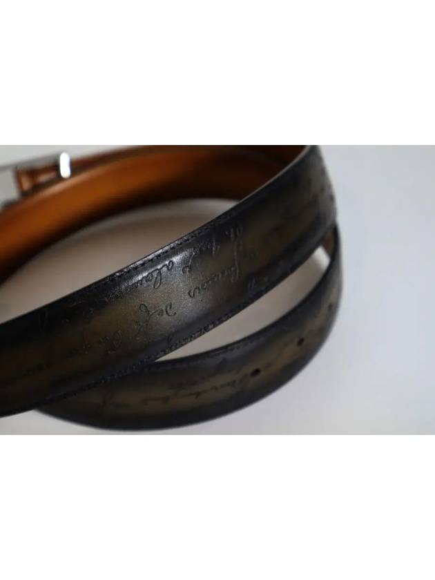 Double Sided C0082012MP2 Scritto Leather Belt Berluti - BERLUTI - BALAAN 5