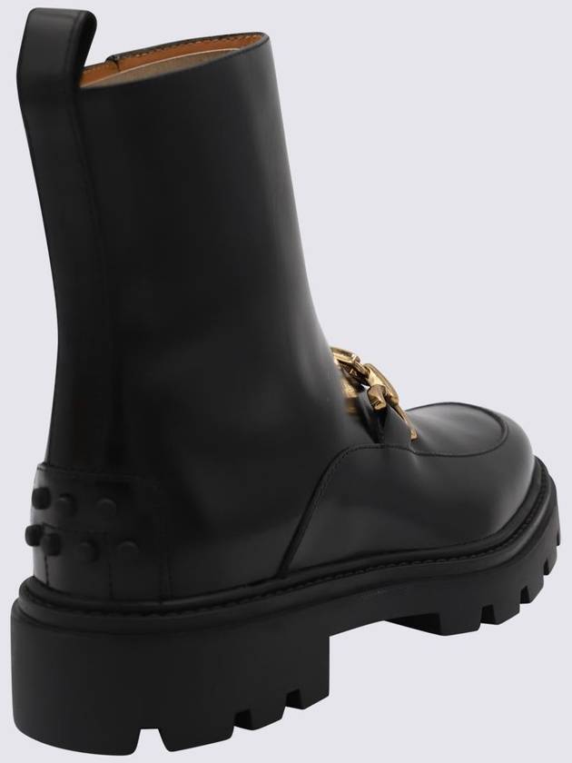 Tod'S Black Leather Boots - TOD'S - BALAAN 2