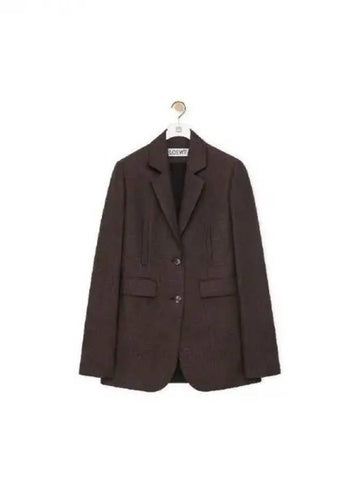 Single breasted linen jacket 271002 - LOEWE - BALAAN 1