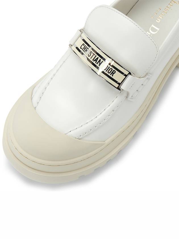 Women's Cord Loafers White - DIOR - BALAAN.