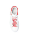 Women's Red Tab Oversized Low Top Sneakers White - ALEXANDER MCQUEEN - BALAAN 5