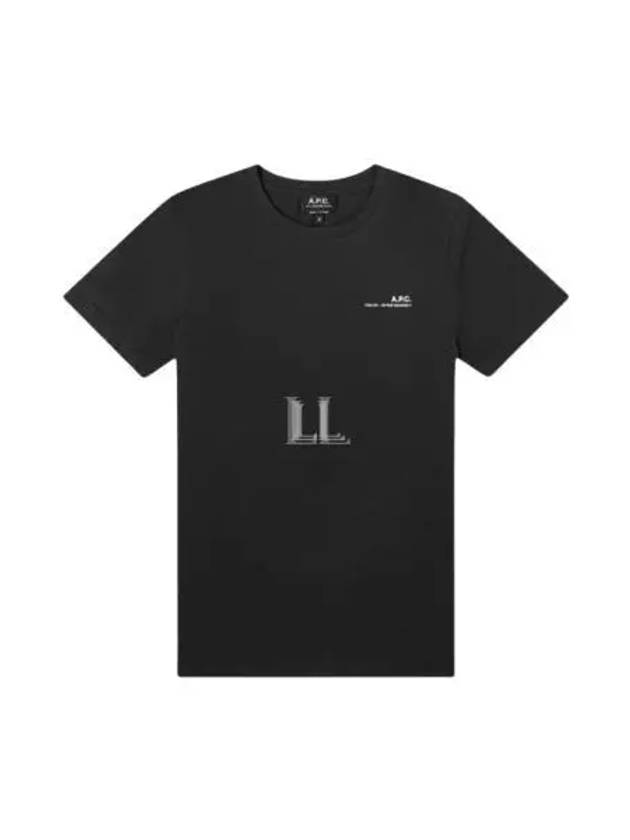 Women's Item Logo Short Sleeve T-Shirt Black - A.P.C. - BALAAN 2