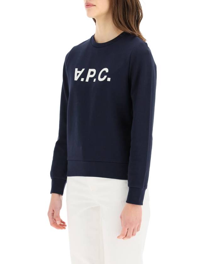 VPC Logo Sweatshirt Navy - A.P.C. - BALAAN 5