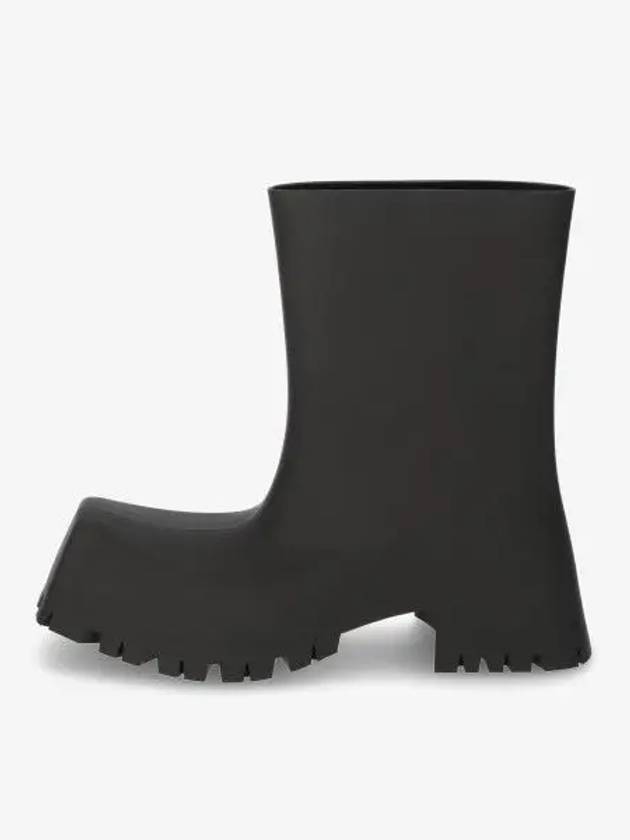 Rubber Trooper Ankle Boots Black - BALENCIAGA - BALAAN 2