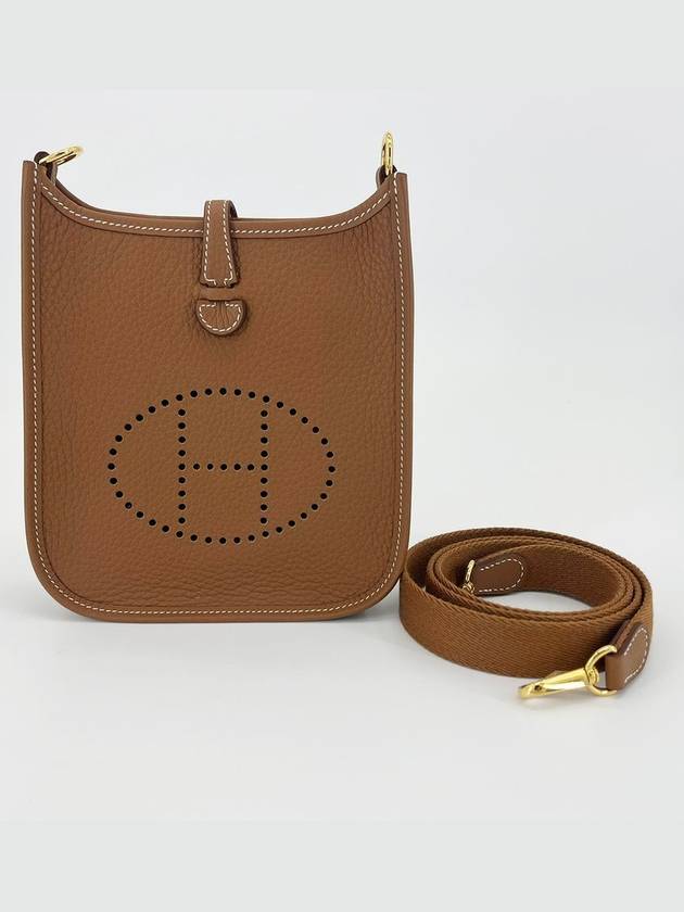 Evelyne 16 Amazone Bag Clemence & Gold - HERMES - BALAAN 2