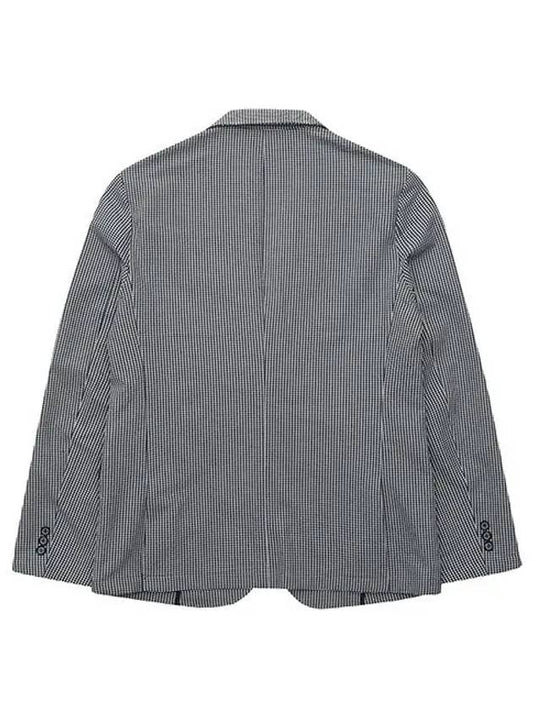 Men s Circus Check Setup Jacket 0404GZMP NAVY - BLACK&WHITE - BALAAN 2