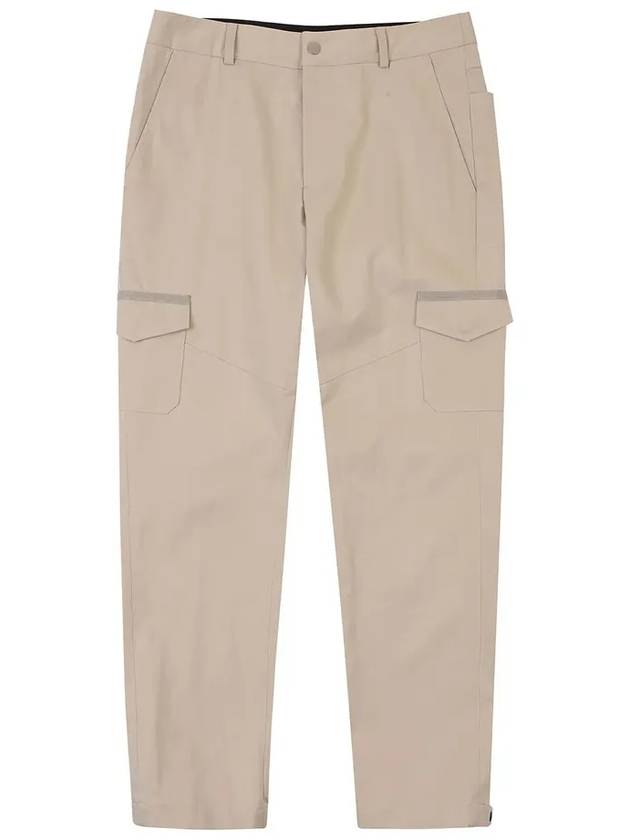 Golf Wear Cotton Stretch Jogger Pants BEIGE - WHITEBALL - BALAAN 4