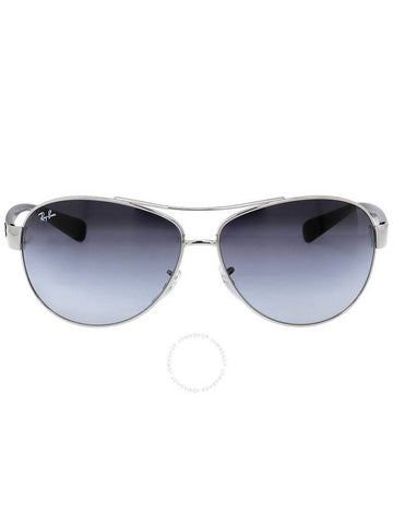 Ray Ban Grey Gradient Aviator Men's Sunglasses RB3386 003/8G 67 - RAY-BAN - BALAAN 1