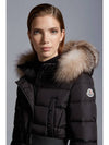 Khloe Long Down Jacket Black - MONCLER - BALAAN 5