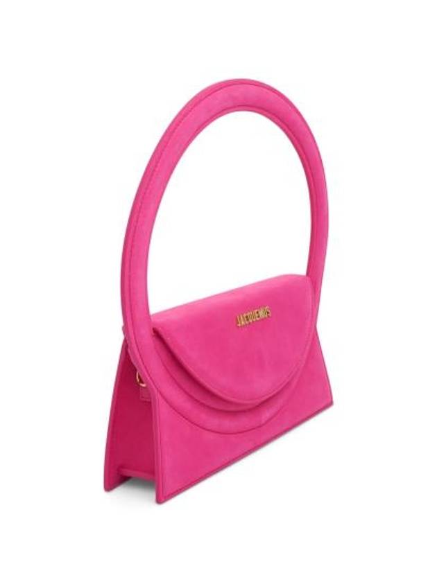 Le Sac Rond Circle Purse Tote Bag Dark Pink - JACQUEMUS - BALAAN 3