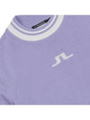 Bree Ribbed Waist Knit Top Sweet Lavender - J.LINDEBERG - BALAAN 5