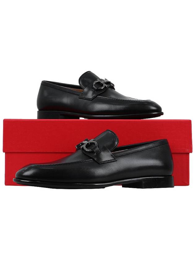 Men's Penny Calfskin Loafers Black - SALVATORE FERRAGAMO - BALAAN 11