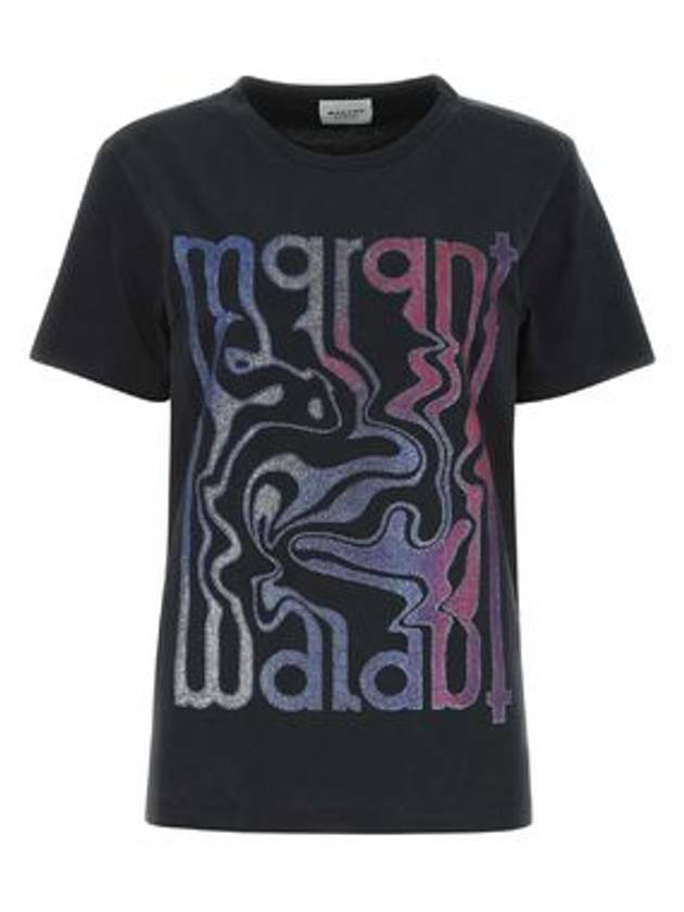 Short Sleeve T Shirt 687303 Black - ISABEL MARANT - BALAAN 1