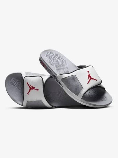 Jordan Hydro III Summit Slippers Cement Grey - NIKE - BALAAN 2