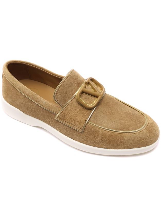 Women's Leisure Flow Loafers Brown - VALENTINO - BALAAN 4