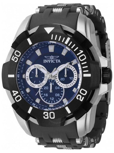 Invicta Sea Spider GMT Date Quartz Blue Dial Men's Watch 44122 - INVICTA - BALAAN 1