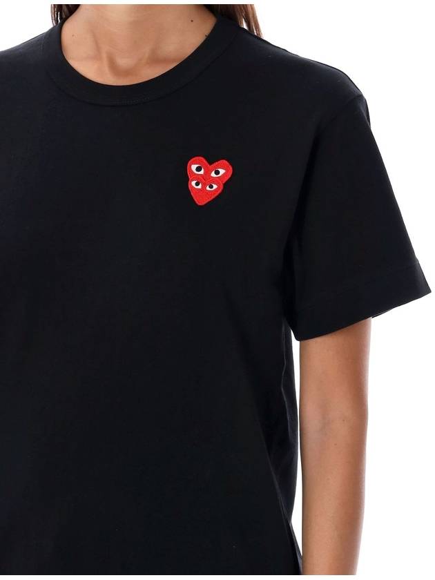 Double patch t-shirt - COMME DES GARCONS PLAY - BALAAN 3