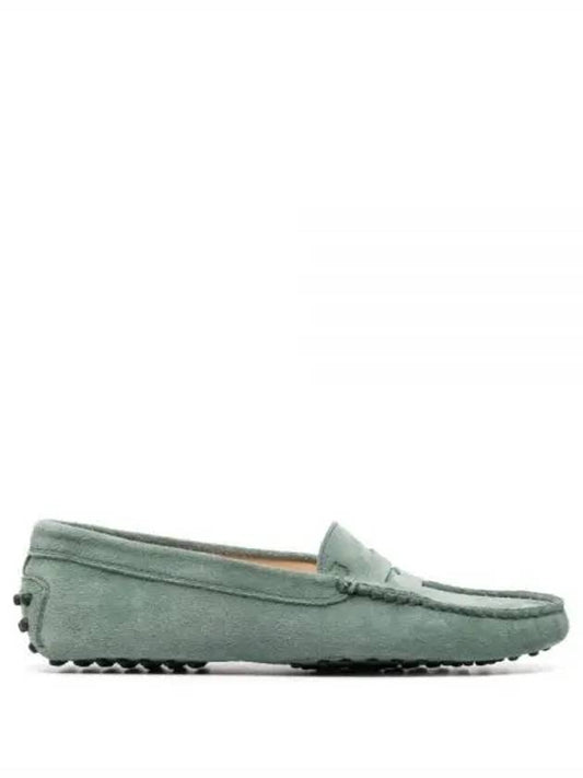 Gomino Suede Driving Shoes Green - TOD'S - BALAAN 2