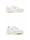 Medalist Suede Low Top Sneakers White - AUTRY - BALAAN 5