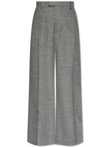 VETEMENTS Wool Trousers, Women's, Grey - VETEMENTS - BALAAN 1