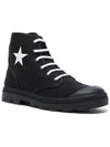 Canvas Star Sneaker Boots - GIVENCHY - BALAAN 4